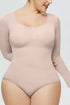 Fashorio Long Sleeve Shaping Bodysuit