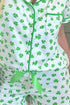 Fashorio Lucky Clover Shirt and Shorts Lounge Set