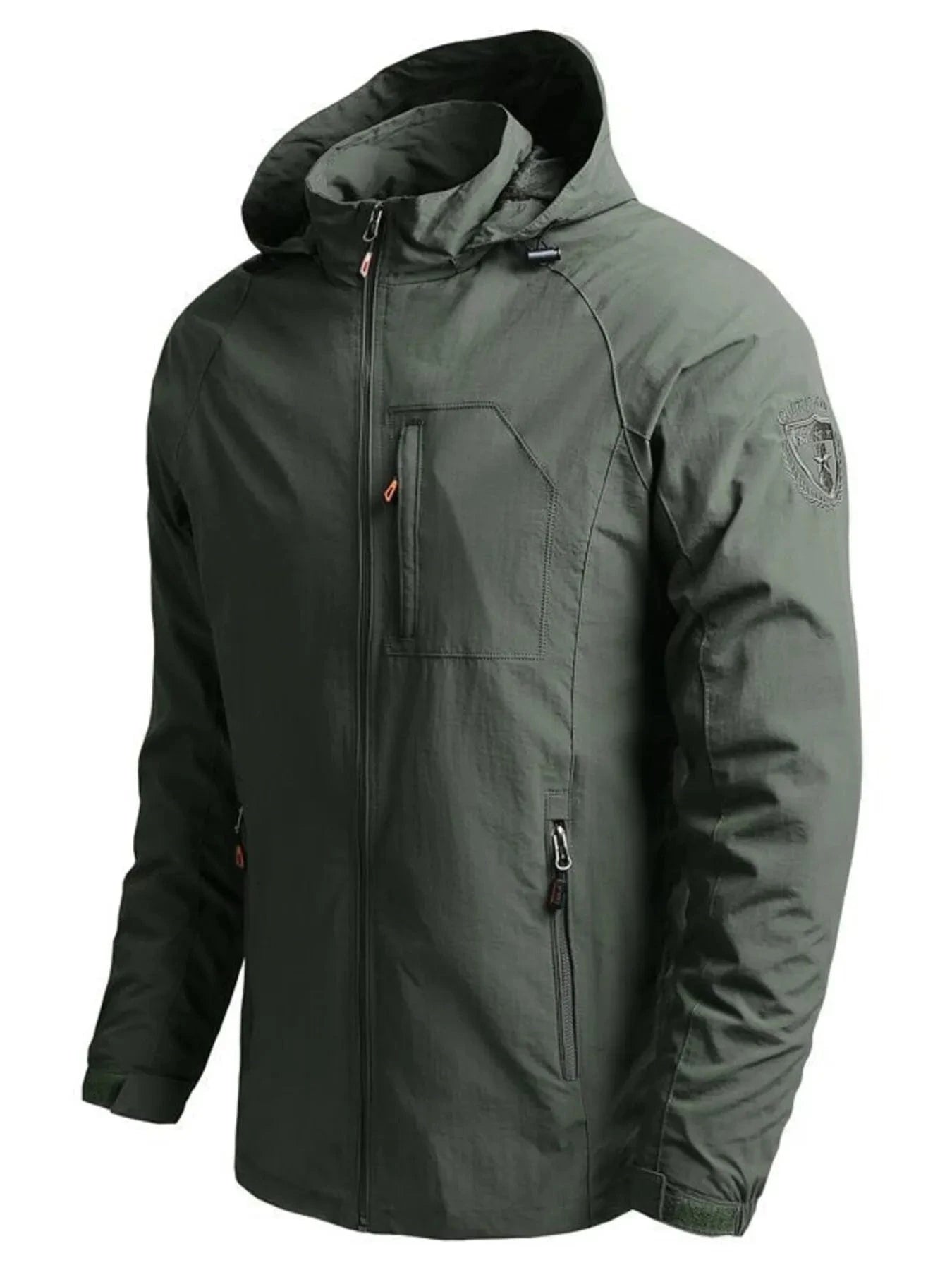 Men's Plus Size Tactical Hooded Softshell Jacket - Fashorio