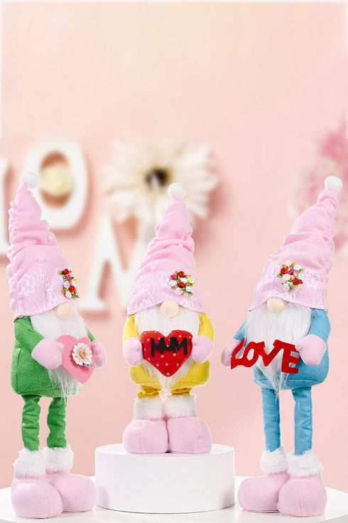 Mother's Day Pearl Decor Faceless Gnome - Fashorio
