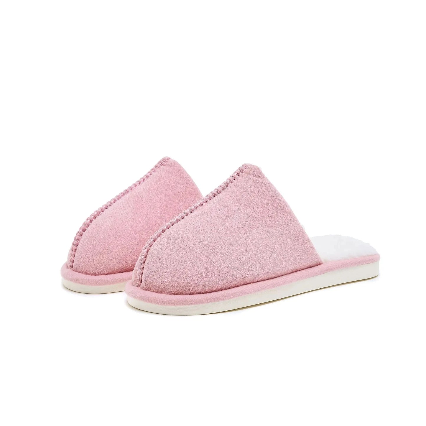 Cozy Soft Fleece Indoor Slippers Pink - Fashorio