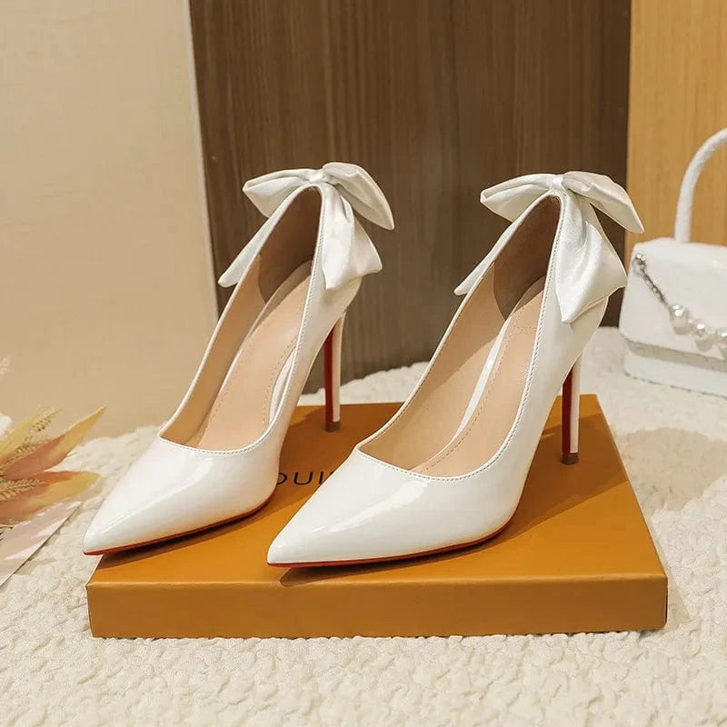 Point Toe Stiletto Pumps - Fashorio