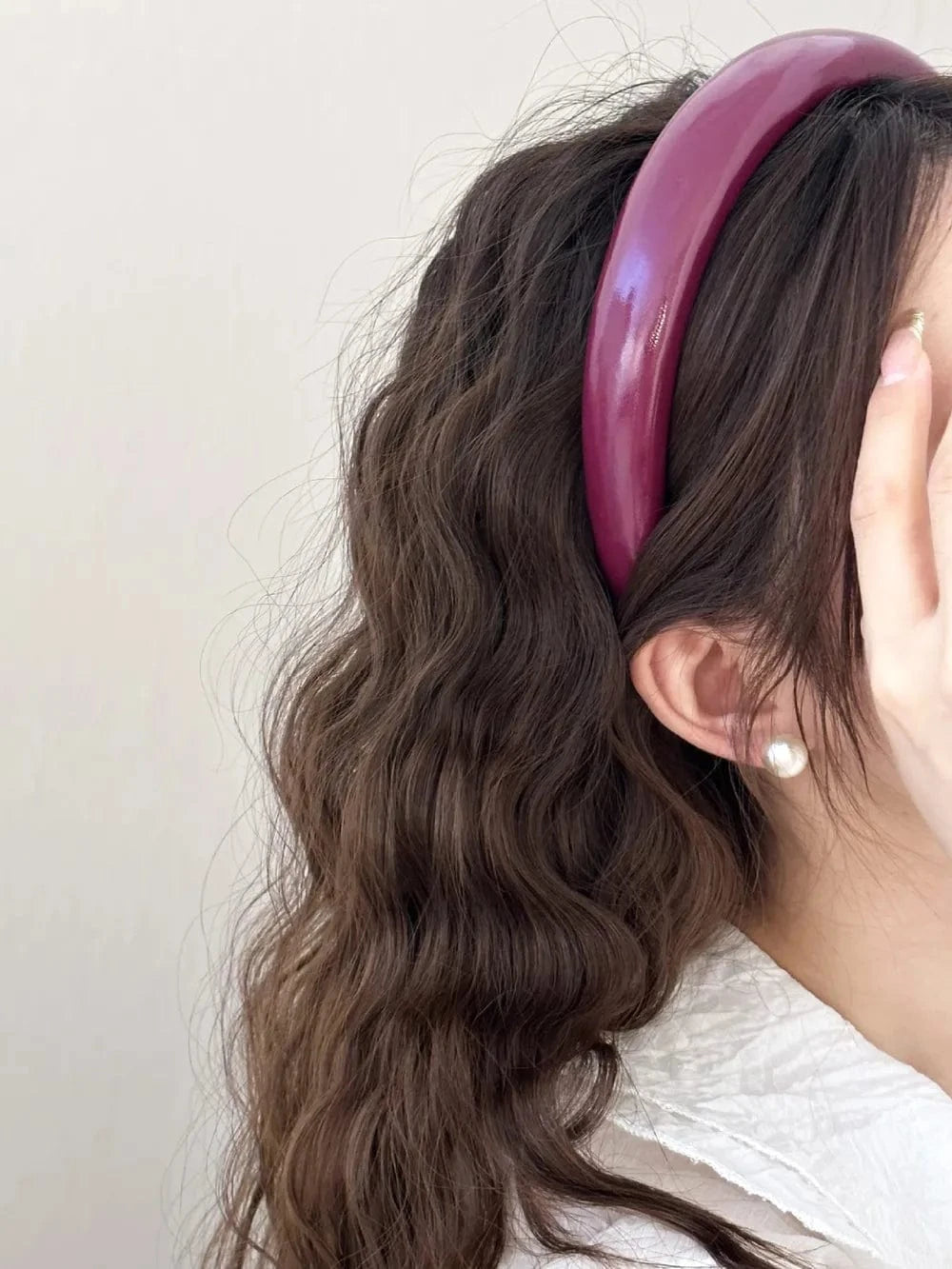 PU Leather Wide Headband - Fashorio