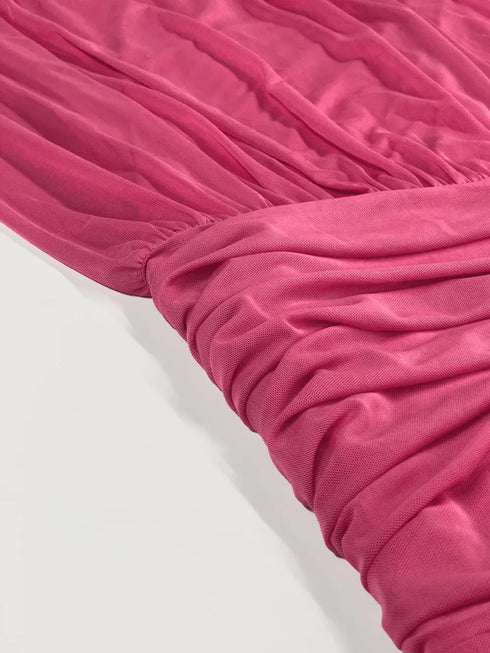 Fashorio Ruched Maxi Cami Dress