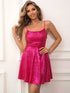 Fashorio Sequin Tie Back Cami Dress