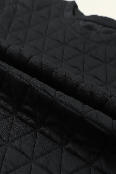 Fashorio Short Sleeve Top and Pocketed Pants Lounge Set