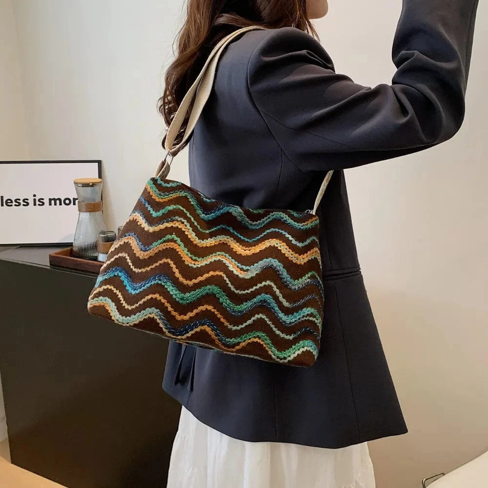 Adjustable Strap Medium Shoulder Bag - Fashorio
