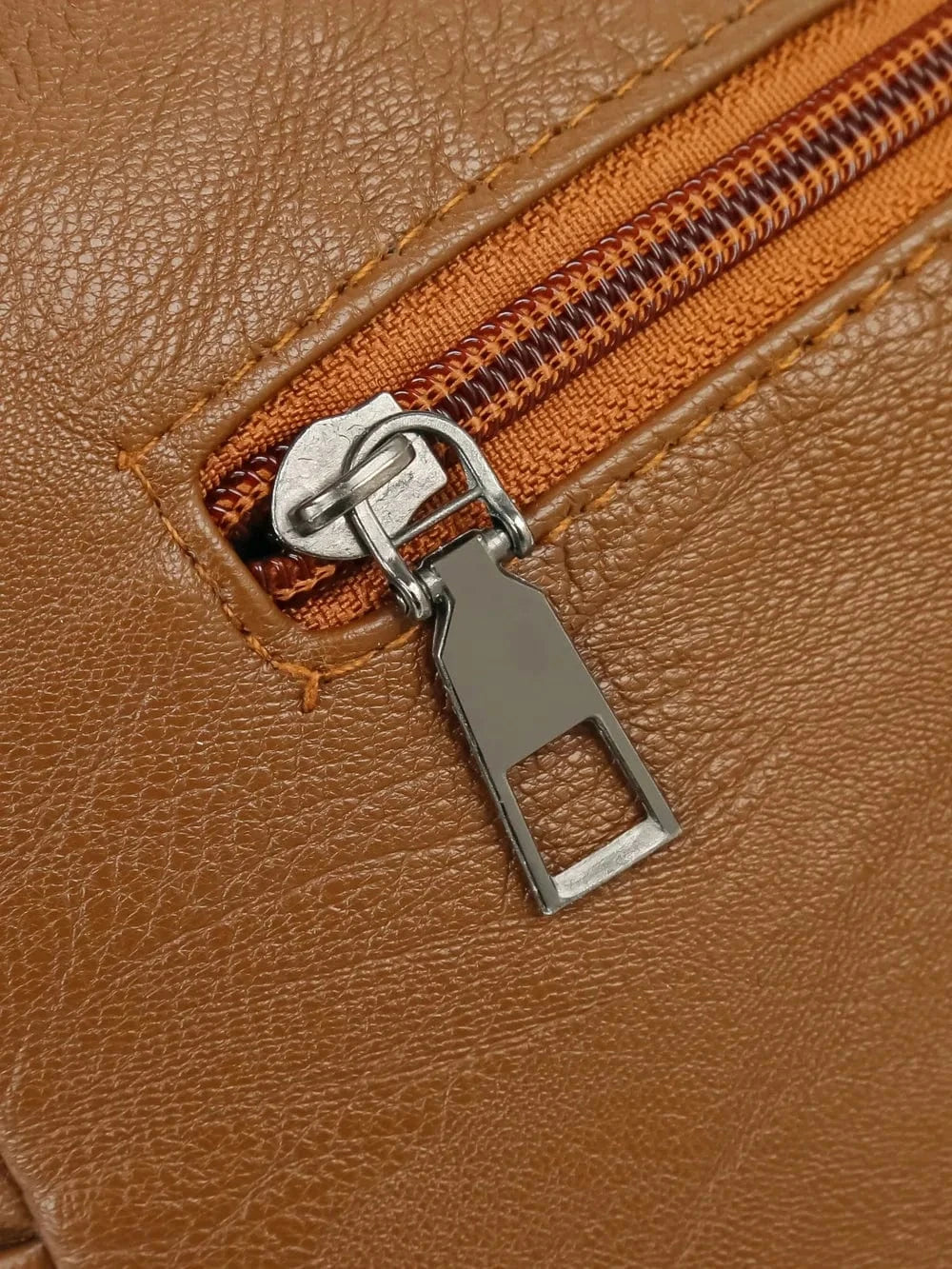 Adjustable Strap PU Leather Shoulder Bag - Fashorio