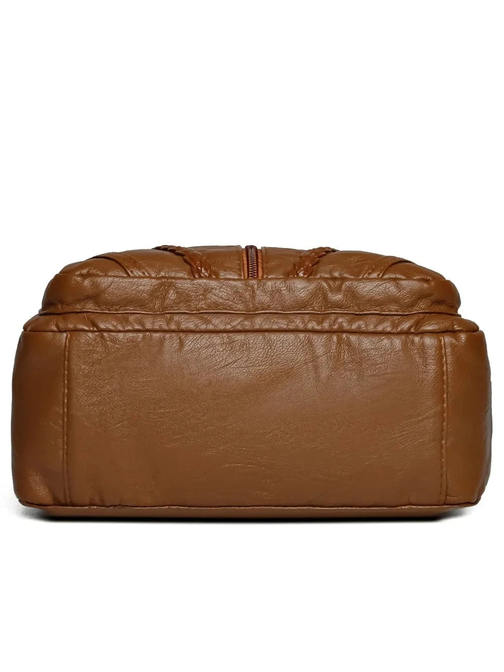 Adjustable Strap PU Leather Shoulder Bag - Fashorio