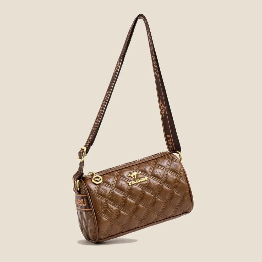 Adjustable Strap PU Leather Shoulder Bag - Fashorio