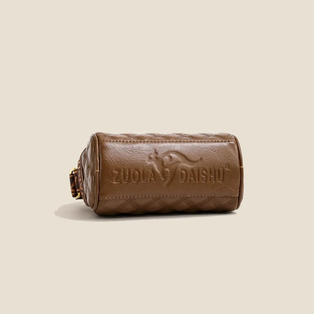 Adjustable Strap PU Leather Shoulder Bag - Fashorio