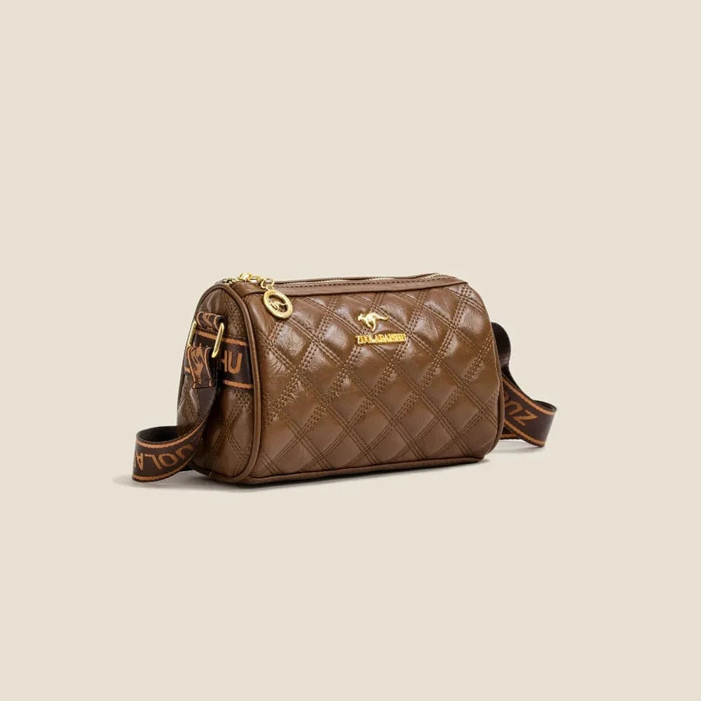 Adjustable Strap PU Leather Shoulder Bag - Fashorio