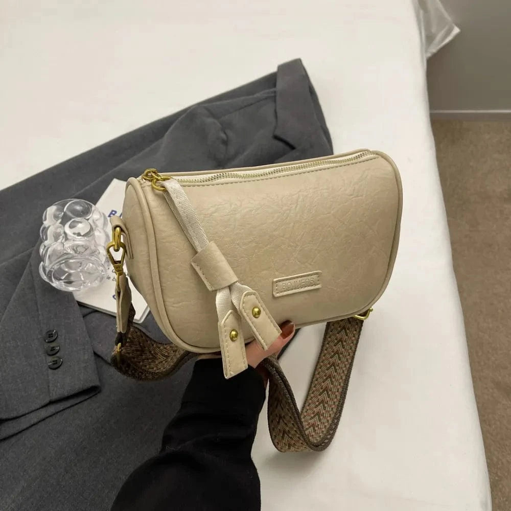 PU Leather Shoulder Bag - Fashorio