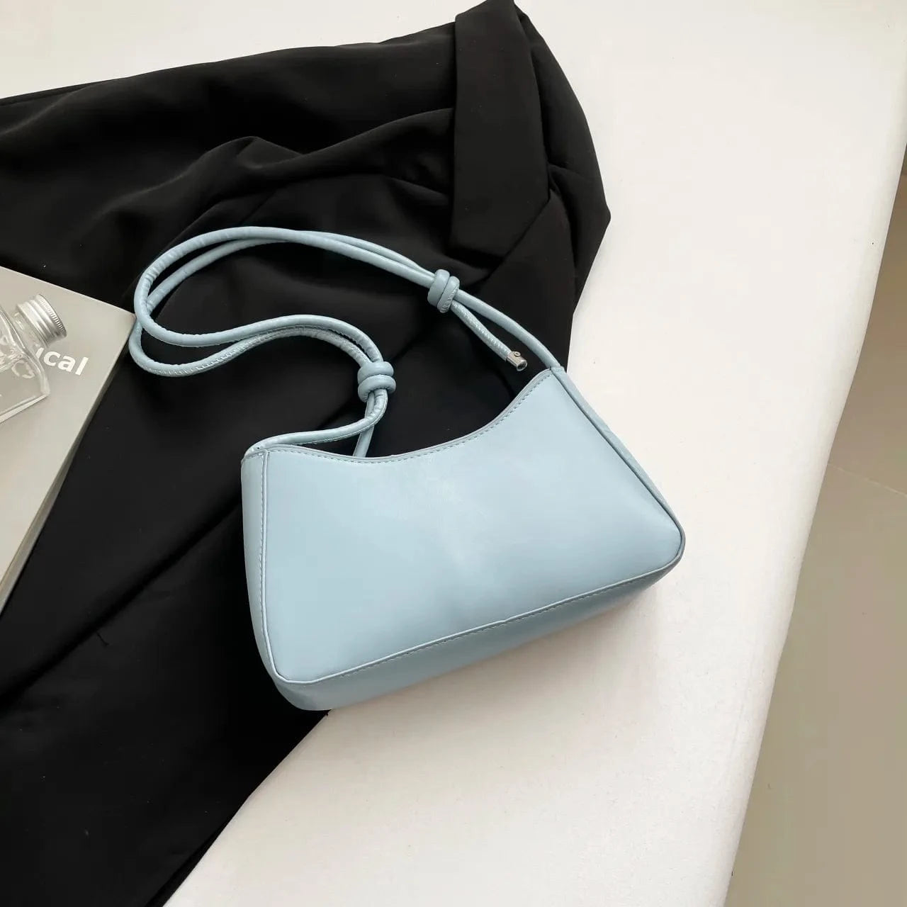 Raw Hem Shoulder Bag - Fashorio