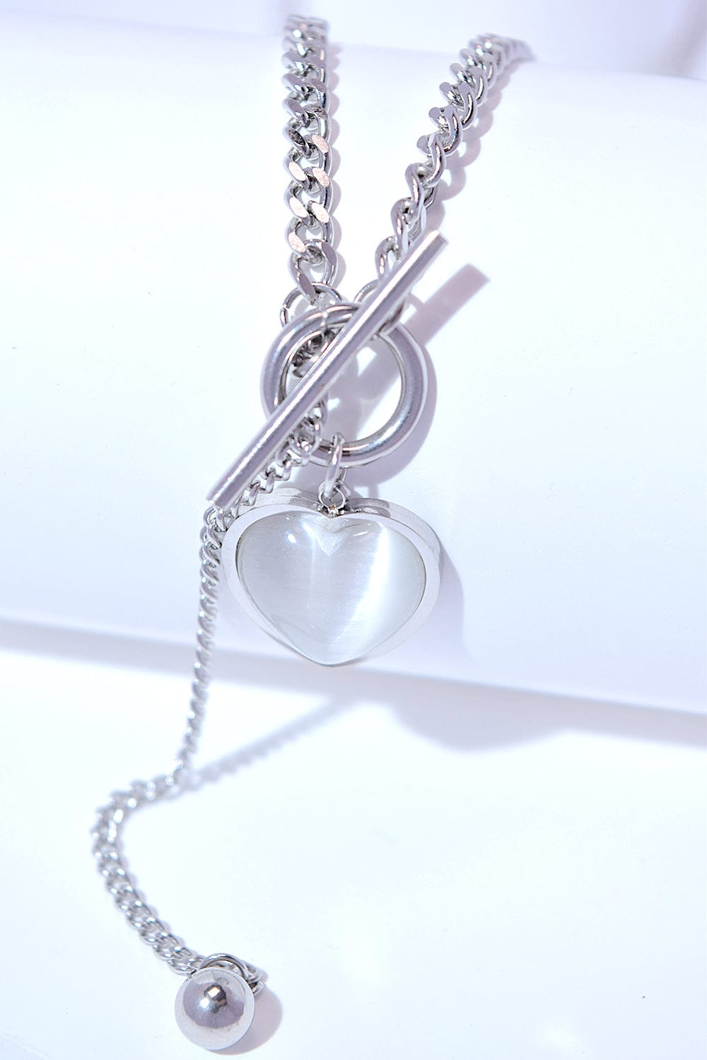 Titanium Steel Heart Necklace - Fashorio