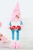 Mother's Day Pearl Decor Faceless Gnome Sky Blue One Size - Fashorio