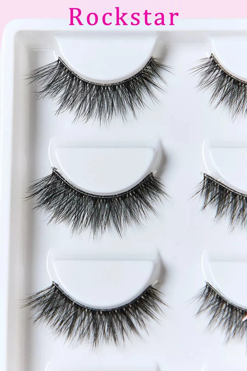 SO PINK BEAUTY Faux Mink Eyelashes 5 Pairs - Fashorio