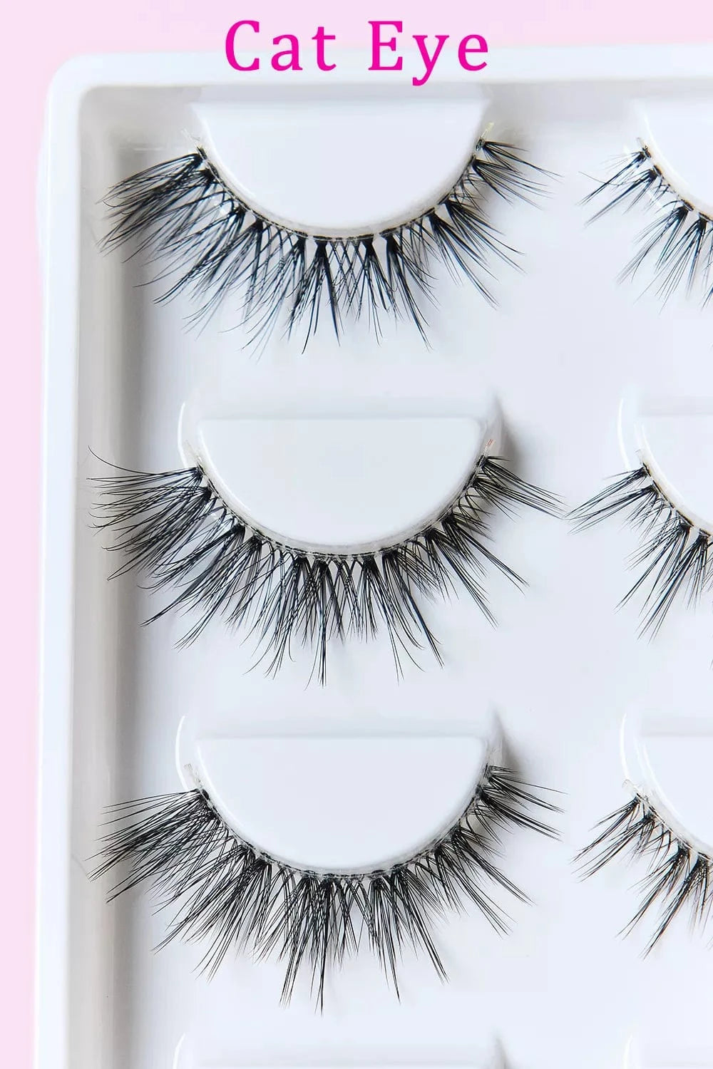 SO PINK BEAUTY Faux Mink Eyelashes 5 Pairs - Fashorio