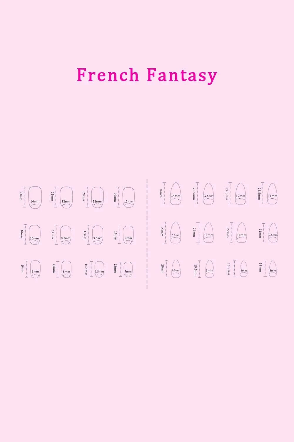 SO PINK BEAUTY Press On Nails 2 Packs - Fashorio