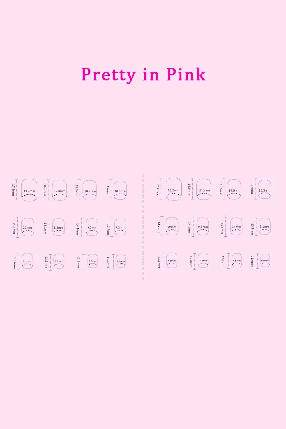 SO PINK BEAUTY Press On Nails 2 Packs - Fashorio
