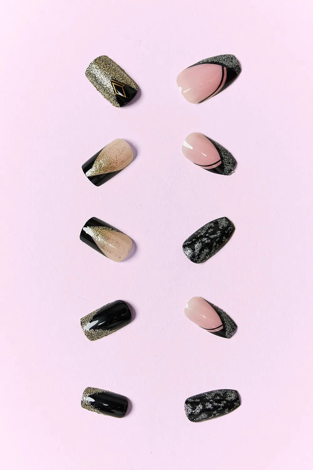 SO PINK BEAUTY Press On Nails 2 Packs - Fashorio