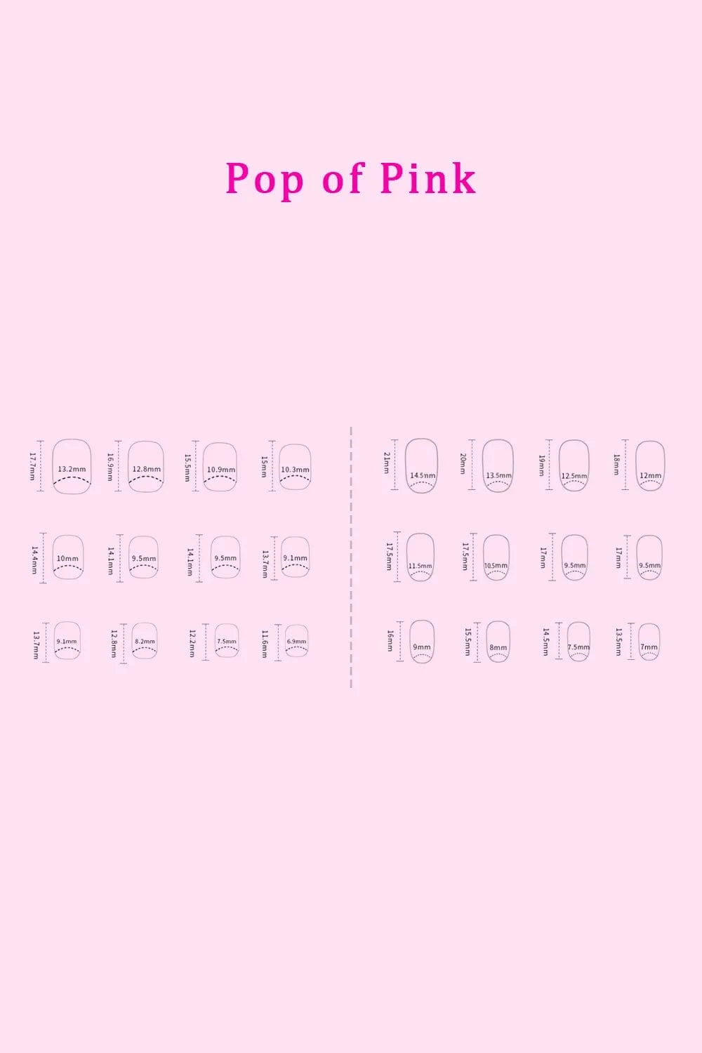 SO PINK BEAUTY Press On Nails 2 Packs - Fashorio