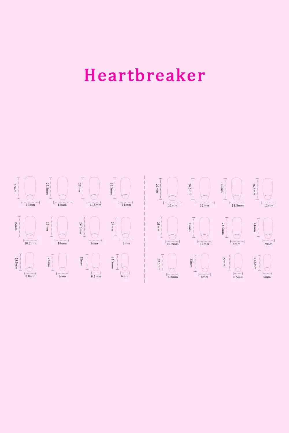 SO PINK BEAUTY Press On Nails 2 Packs - Fashorio