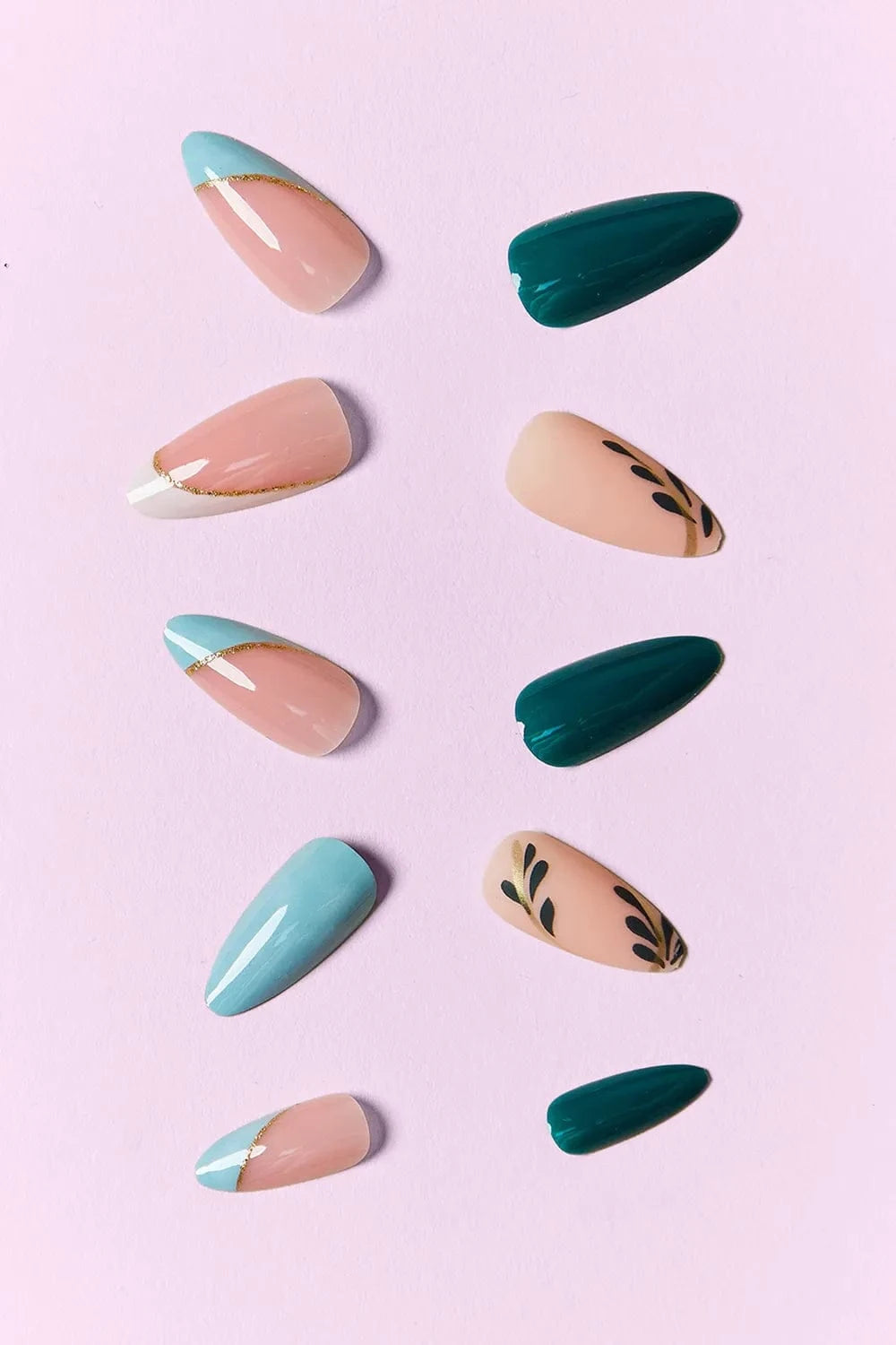SO PINK BEAUTY Press On Nails 2 Packs - Fashorio
