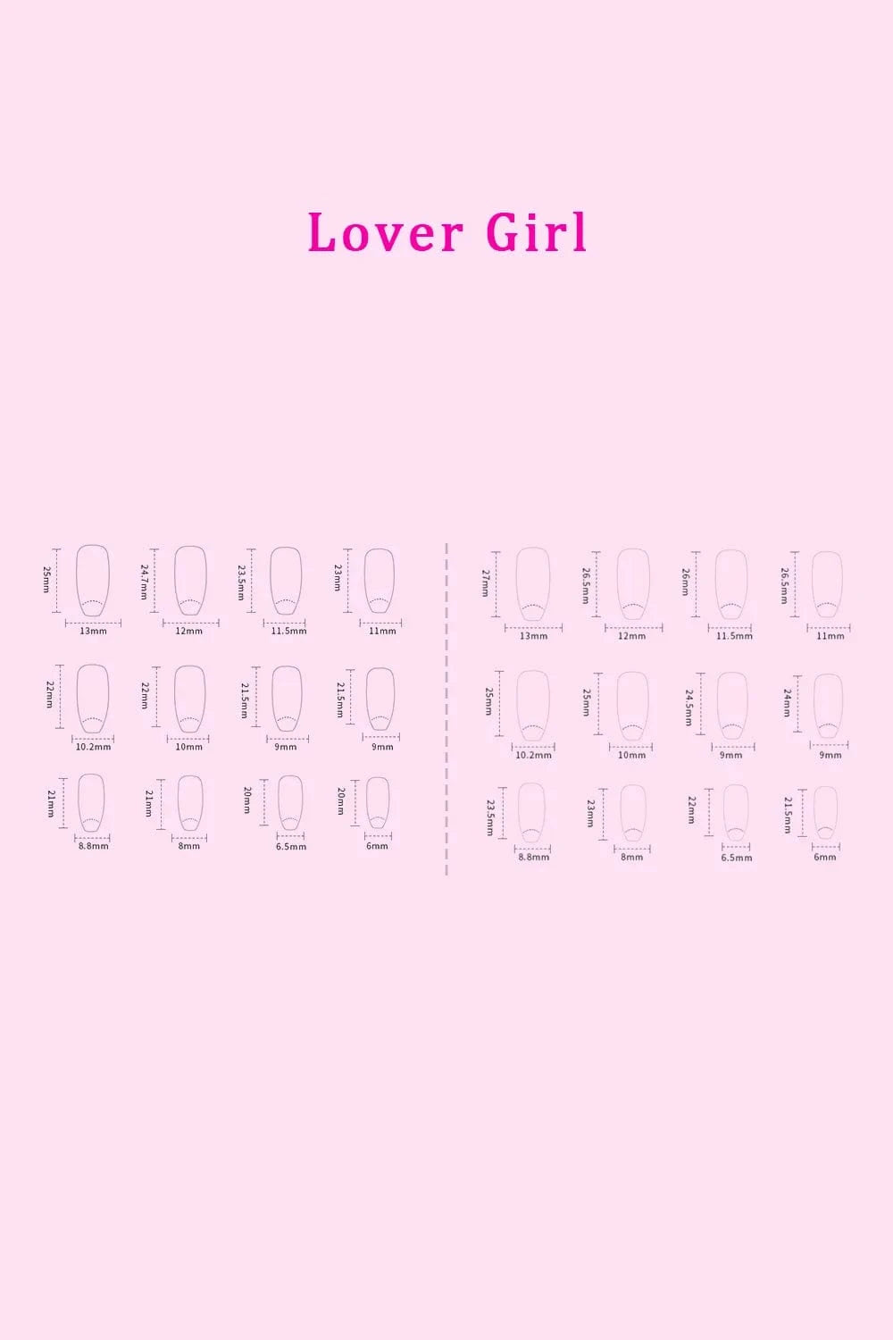 SO PINK BEAUTY Press On Nails 2 Packs - Fashorio