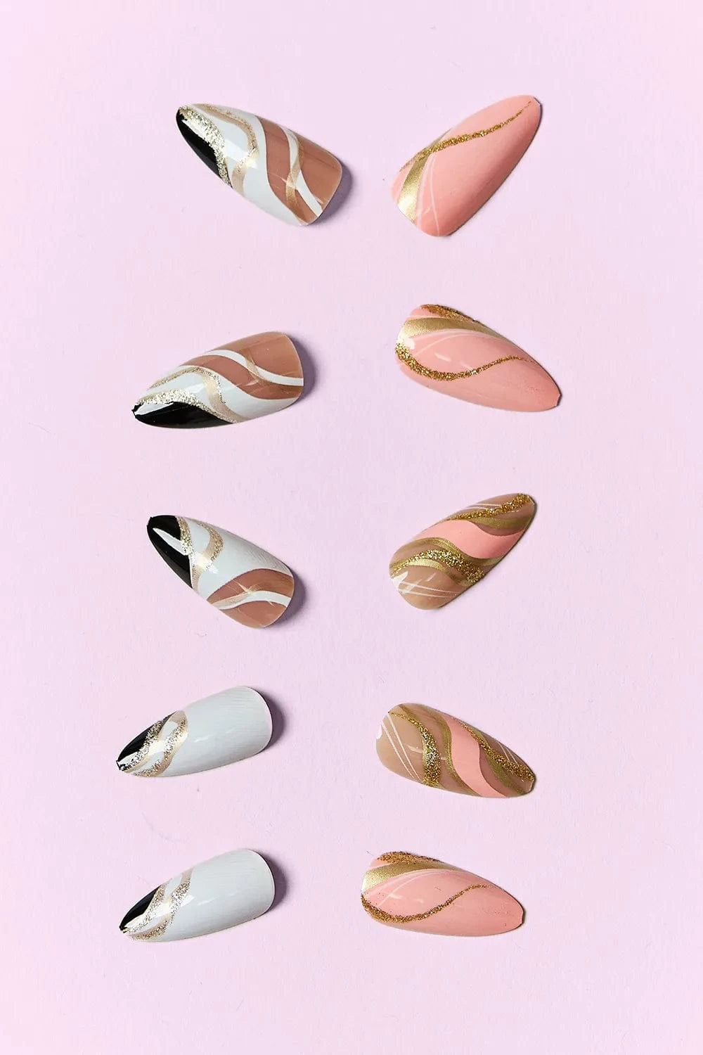 SO PINK BEAUTY Press On Nails 2 Packs - Fashorio