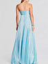 Fashorio Split Sweetheart Neck Tube Maxi Dress