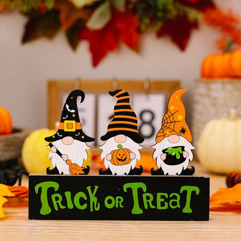 Assorted 2-Piece Halloween Element Ornaments Style A One Size - Fashorio