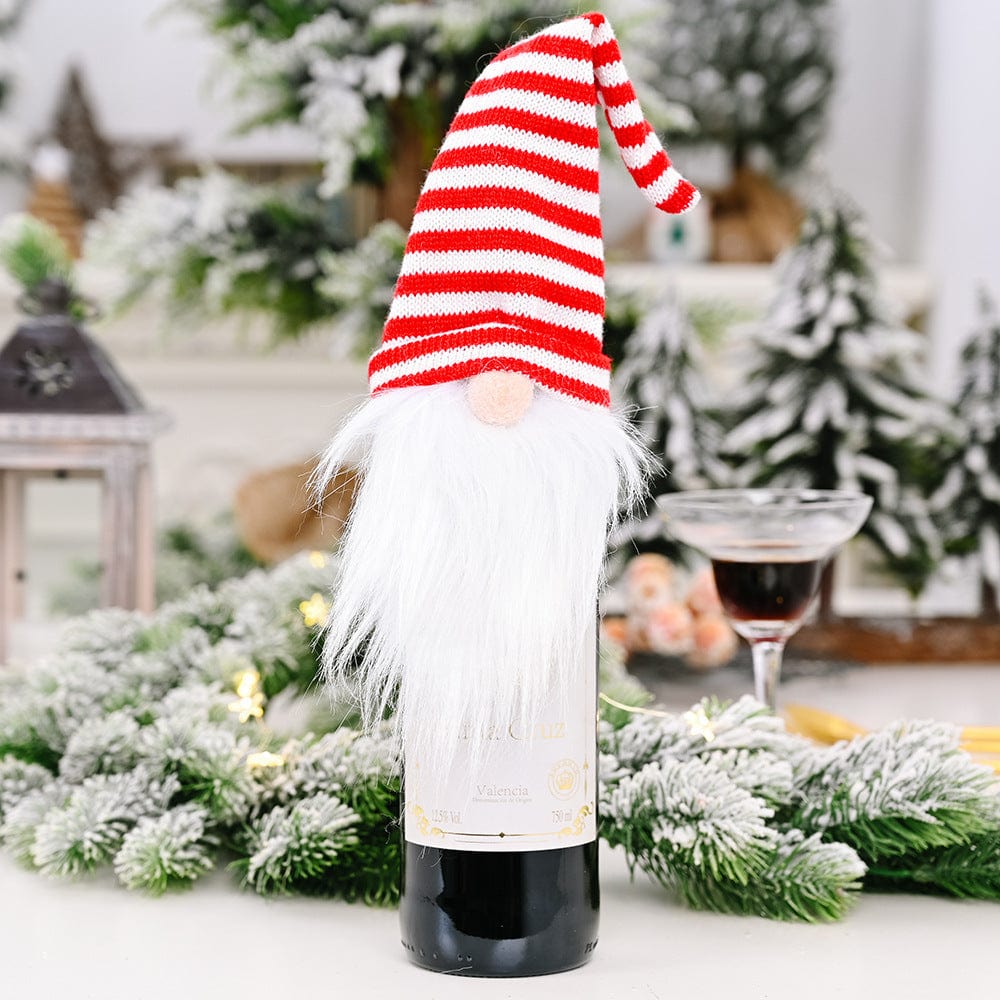 Assorted 2-Piece Wine Bottle Covers Style B One Size - Fashorio