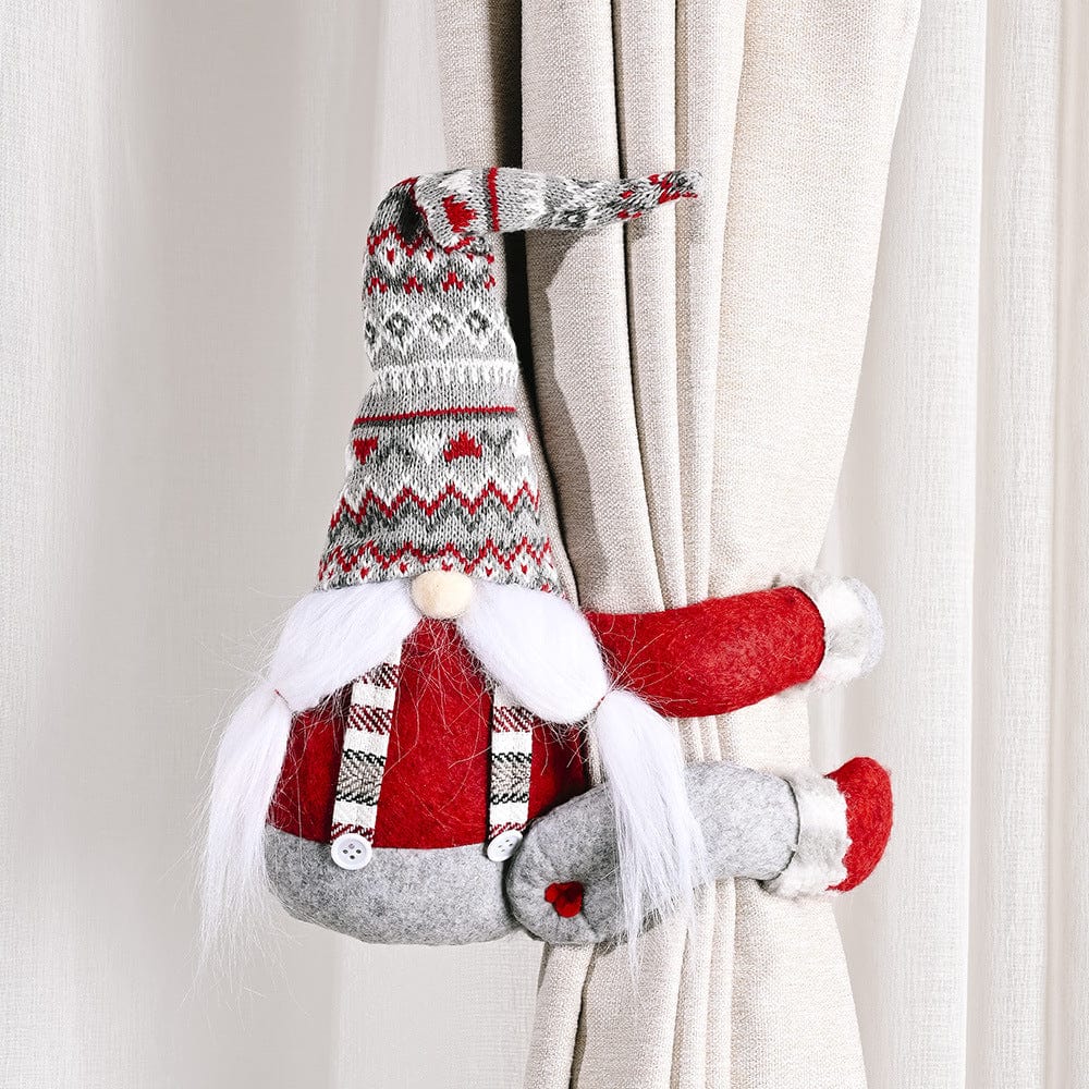 Faceless Gnome Curtain Ornament Style B One Size - Fashorio