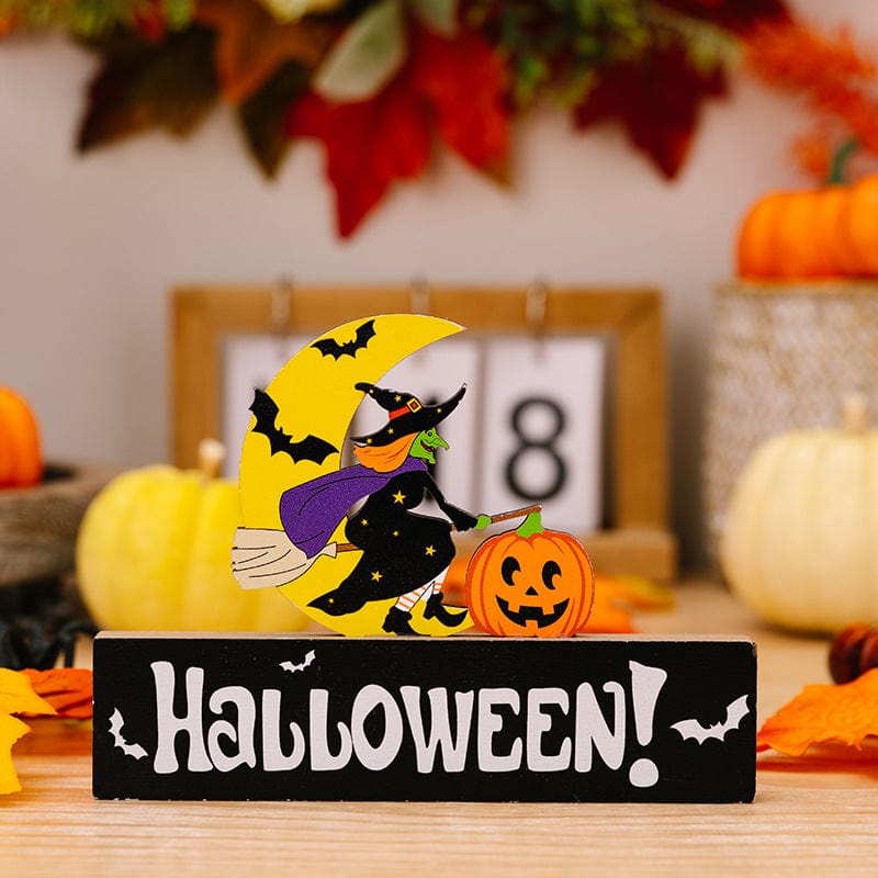 Assorted 2-Piece Halloween Element Ornaments Style C One Size - Fashorio