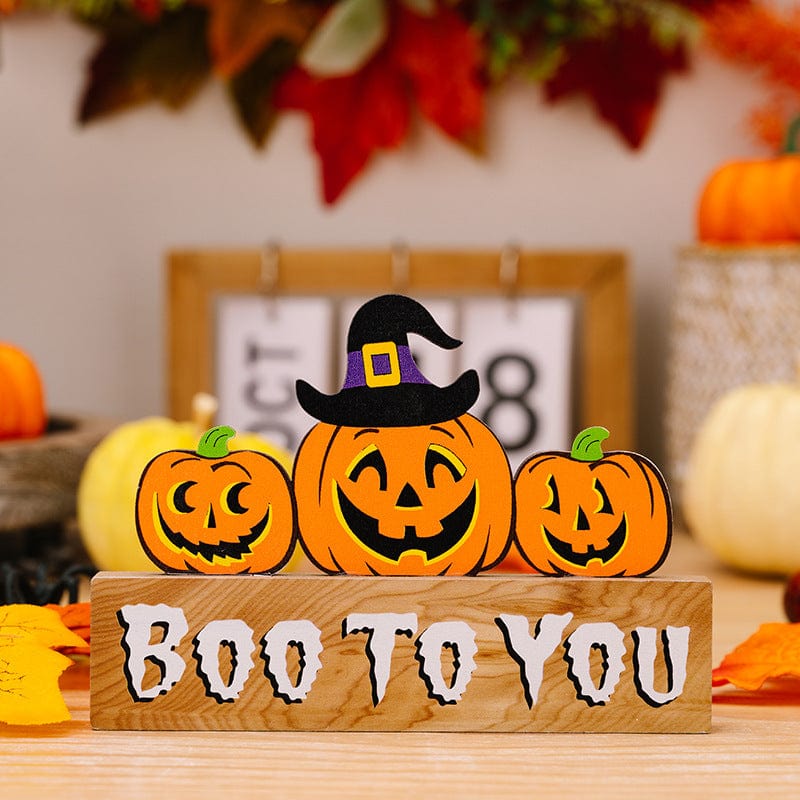 Assorted 2-Piece Halloween Element Ornaments Style E One Size - Fashorio