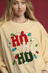 Umgee HO Applique French Terry Sweatshirt - Fashorio