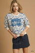 Umgee Scenic Print Cropped Sweatshirt - Fashorio