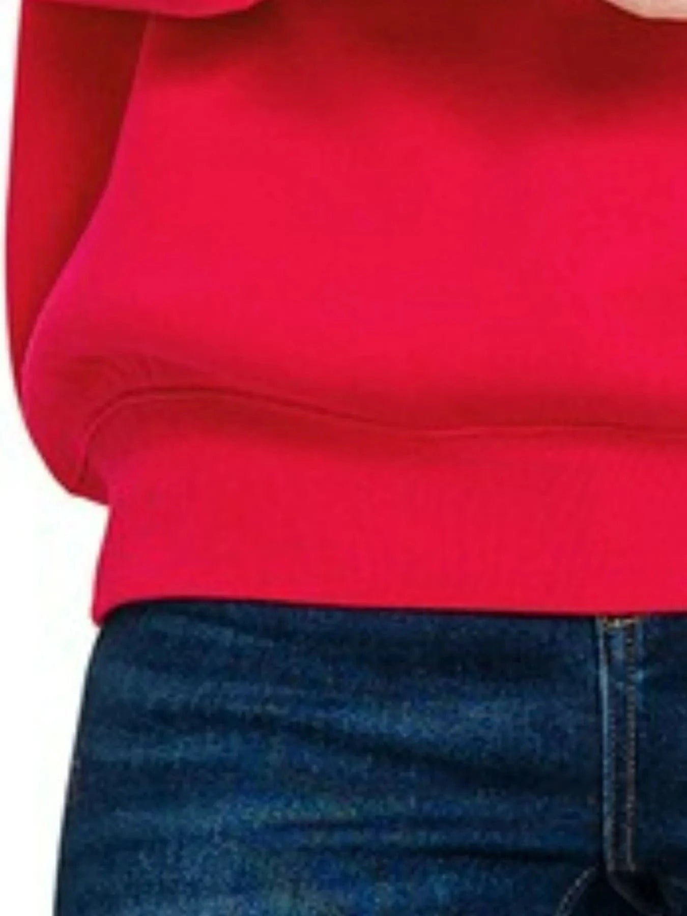 Zenana Fleece Crewneck Long Sleeve Sweatshirt - Fashorio