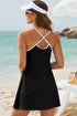 Fashorio Swimwear Contrast Trim Scoop Neck One-Piece Swimwear
