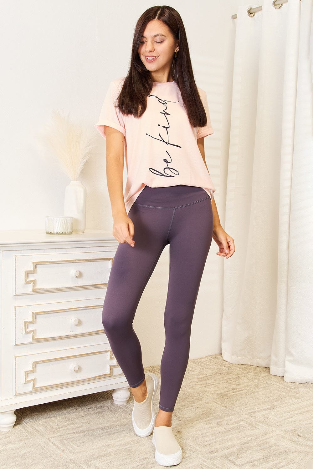 Simply Love BE KIND Graphic Round Neck T-Shirt - Fashorio