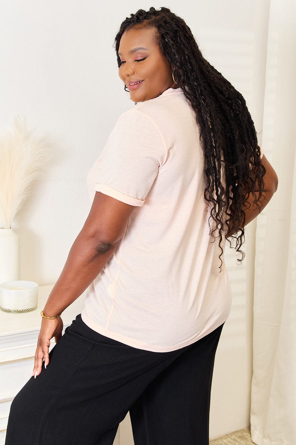 Simply Love BE KIND Graphic Round Neck T-Shirt - Fashorio