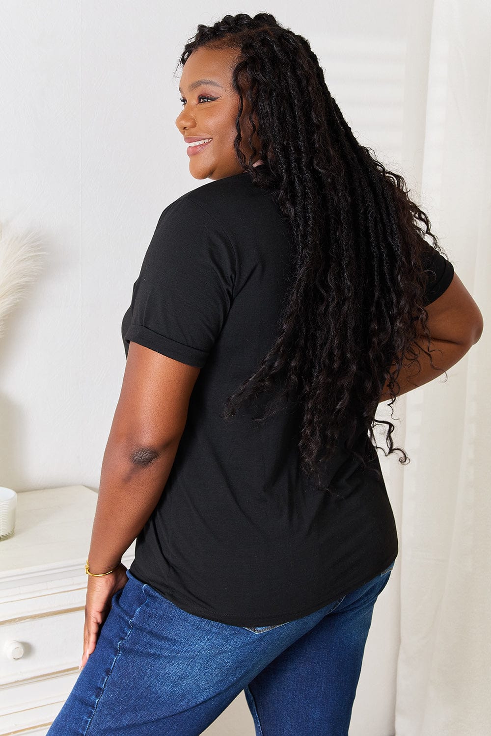 Simply Love Graphic Short Sleeve T-Shirt - Fashorio