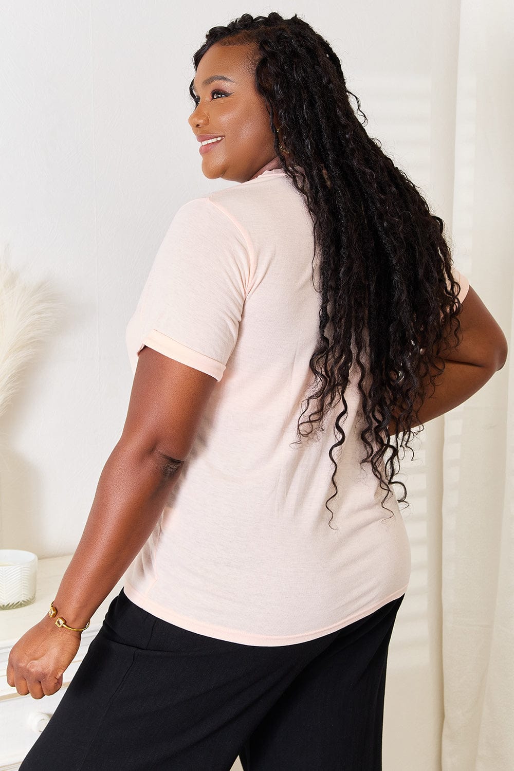 Simply Love MAMA Heart Graphic T-Shirt - Fashorio