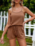 Fashorio Waffle Knit Cami and Shorts Set