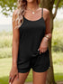 Fashorio Waffle Knit Cami and Shorts Set
