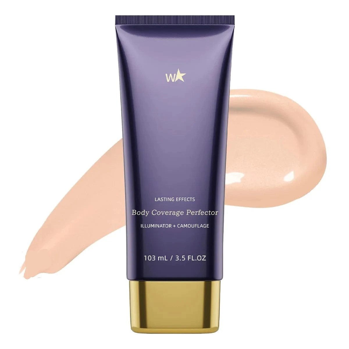 Waterproof Body Makeup Concealer with Brush Warm Radiance - Fashorio