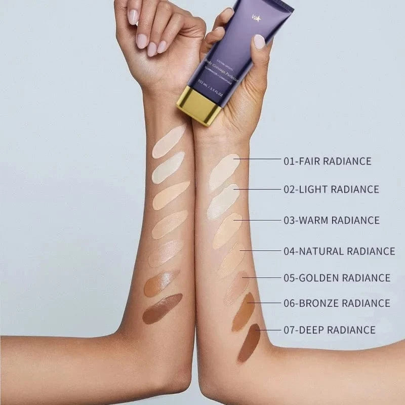 Waterproof Body Makeup Concealer with Brush - Fashorio