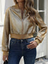 Fashorio Zip Up Cropped Jacket