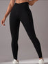 Seamless High Waist Active Pants Black - Fashorio